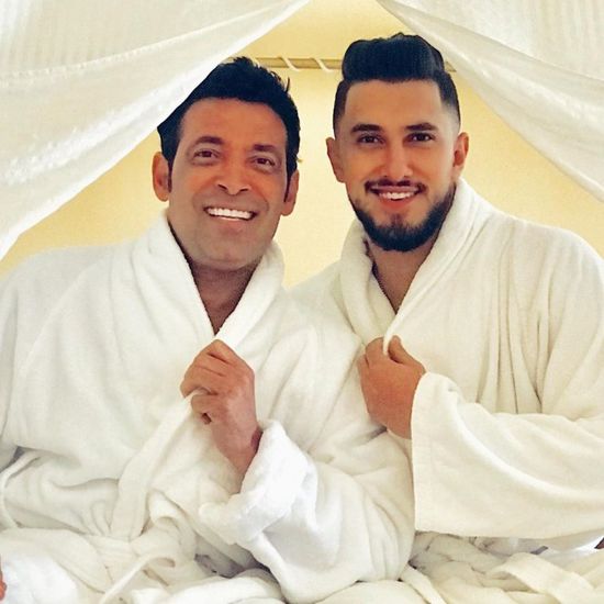 سعد الصغير يهنئ نجله بعيد ميلاده