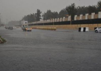 السعودية: هطول أمطار غزيرة  إلى متوسطة على منطقة جازان