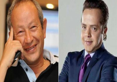 بعد تكريمه بمهرجان الجونة.. نجيب ساويرس عن هنيدي :"لما بشوفه بضحك"