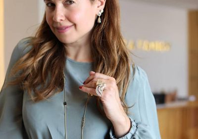 ريا أبي راشد تخطف الأنظار في أحدث جلسة تصوير (صور)