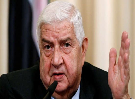 وزير خارجية سوريا: نحرص على مواصلة الحرب ضد الإرهاب