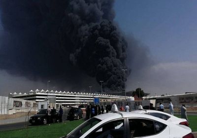 الدفاع المدني السعودي يعلن السيطرة على حريق محطة قطار الحرمين بنسبة 50%