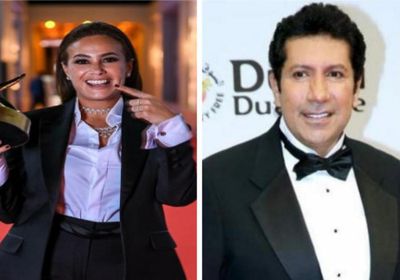 هاني رمزي يهنئ هند صبري بجائزة أفضل ممثلة 