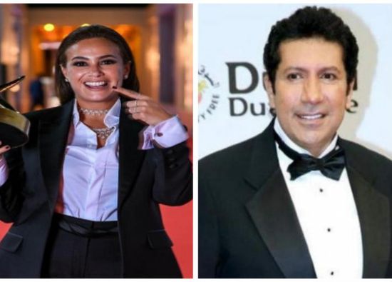 هاني رمزي يهنئ هند صبري بجائزة أفضل ممثلة 