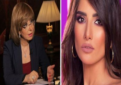 زينة تهنئ لميس الحديدي برجوعها للساحة الإعلامية 