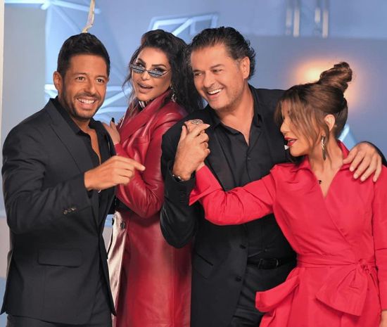 نجوم لجنة تحكيم "THE VOICE" يخضعون لجلسة تصوير جديدة