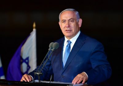 تظاهرة أمام منزل النائب العام الإسرائيلي لدعم نتنياهو