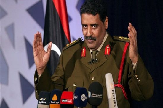 المسماري يطالب المجتمع الدولي برفع الحظر عن بيلع السلاح لليبيا