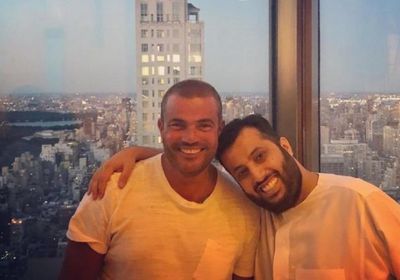 عمرو دياب يتعاون مع تركي آل الشيخ في أغنية وطنية جديدة (فيديو)