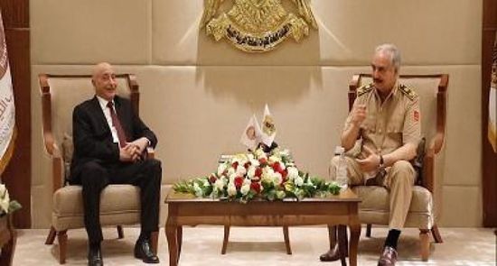 رئيس مجلس النواب الليبي يلتقي بحفتر ويتابع عمليات السيطرة على طربلس