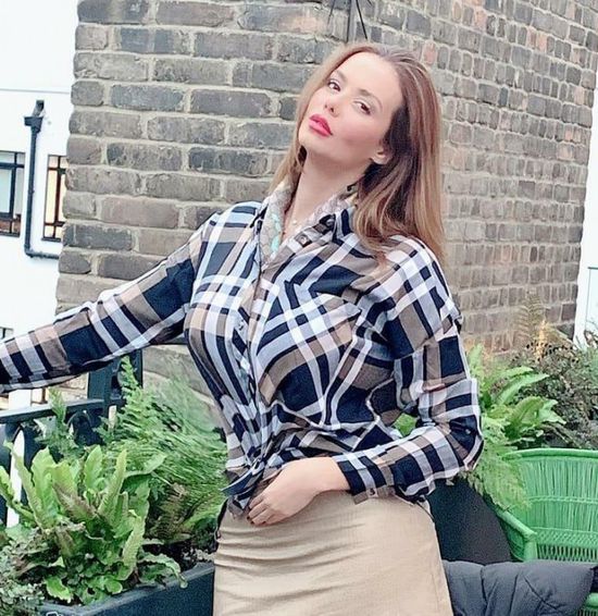 إيمي سالم تخضع لجلسة تصوير جديدة في لندن