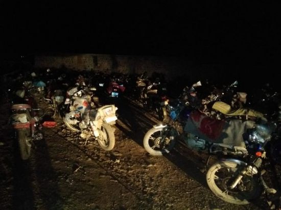 تواصل حملة حظر تجول الدراجات النارية بلحج (صور)  
