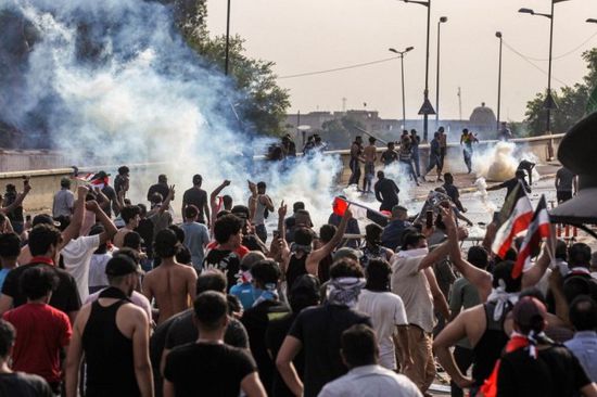 الرئيس العراقي يتوعد بمحاسبة المتورطين في استخدام العنف خلال التظاهرات