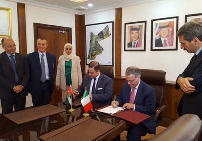 إيطاليا و الأردن يوقعان اتفاقية لدعم موازنة الأخيرة بـ85 مليون يورو