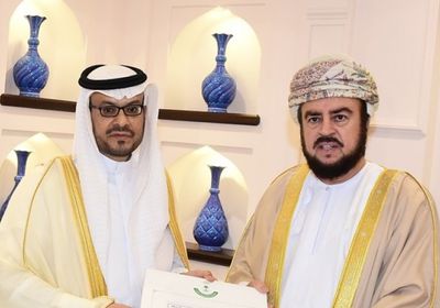 رسالة خطية من ولي العهد السعودي إلى نائب رئيس الوزراء بسلطنة عمان