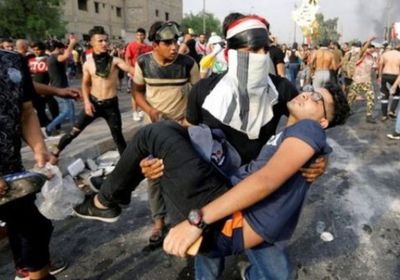 الداخلية العراقية تعلن حصيلة جديدة لضحايا الاحتجاجات الشعبية