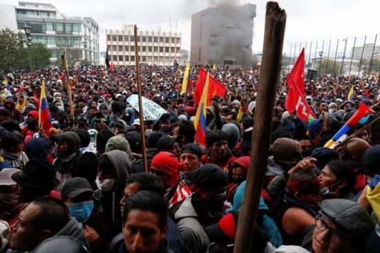 الأكوادور: اعتقال 275 شخصًا في احتجاجات خفض دعم المحروقات