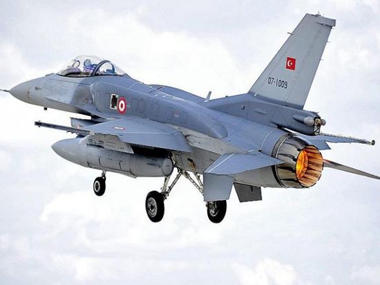 انطلاق الطائرات التركية لضرب الأراضي السورية