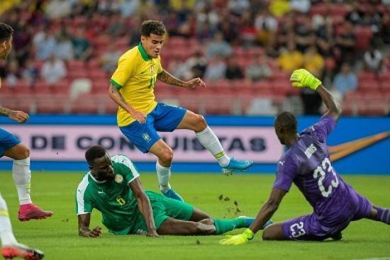 التعادل الايجابي عنوان مباراة السنغال والبرازيل 