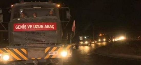 وصول تعزيزات عسكرية تركية إلى الأراضي السورية