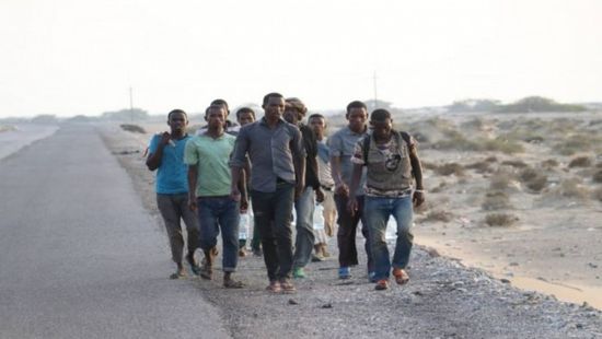 وصول أكثر من 97 ألف لاجئ أفريقي إلى اليمن خلال 8 شهور