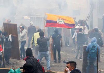 المتظاهرون بالإكوادور يوافقون على إجراء محادثات مع رئيس البلاد