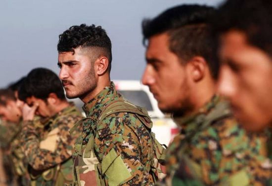 شاهد.. الأكراد يدفنون أبنائهم بعد قصفهم من جيش أردوغان