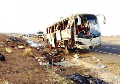 وفاة أكثر من 30 معتمرًا وإصابة 5 آخرين إثر حادث في سير بالسعودية