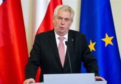 الرئيس التشيكي يطالب برفض قبول تركيا في الاتحاد الأوروبي