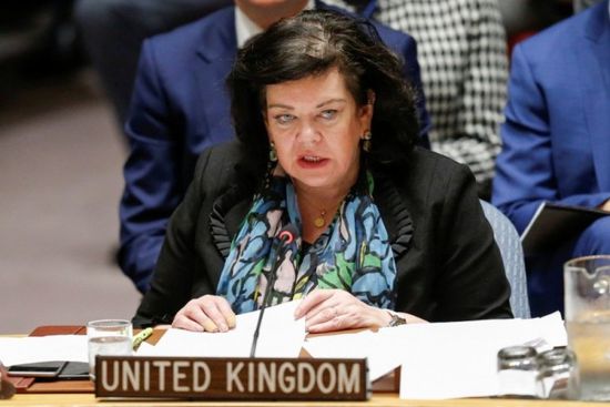 السفيرة البريطانية بالأمم المتحدة توضح ضرر انفجار ناقلة صافر