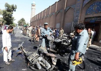 ارتفاع حصيلة ضحايا انفجار مسجد شرقي أفغانستان إلى 64 قتيل و100 جريح