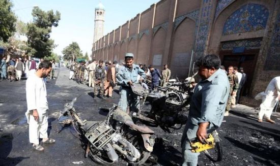 ارتفاع حصيلة ضحايا انفجار مسجد شرقي أفغانستان إلى 64 قتيل و100 جريح