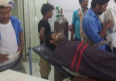 وصول قتلى وجرحى اشتباكات مليشيا الإخوان إلى مستشفى لودر (صور)