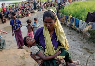 آلاف اللاجئين الروهينغا ينتقلون إلى جزيرة معزولة في بنغلاديش ‎