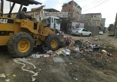 إطلاق حملة نظافة بمنطقة الممدارة في الشيخ عثمان (صور)