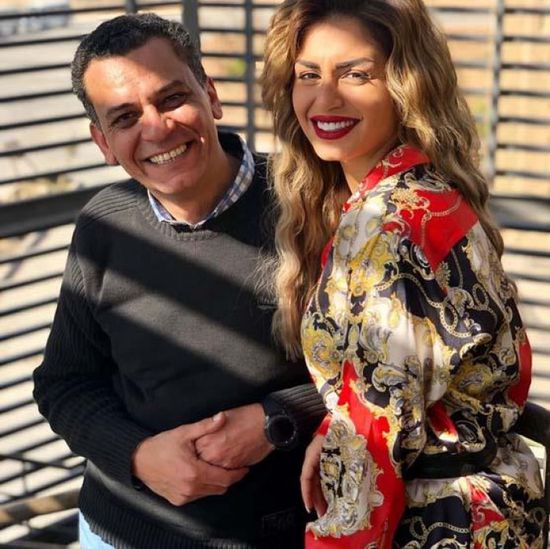 منة فضالي تحتفل بعيد ميلاد المخرج تامر حمزة