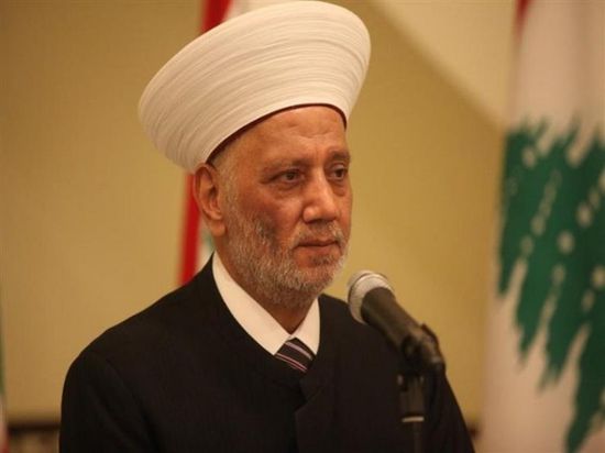 مفتي لبنان يعلن تأييده لمطالب المتظاهرين بالبلاد