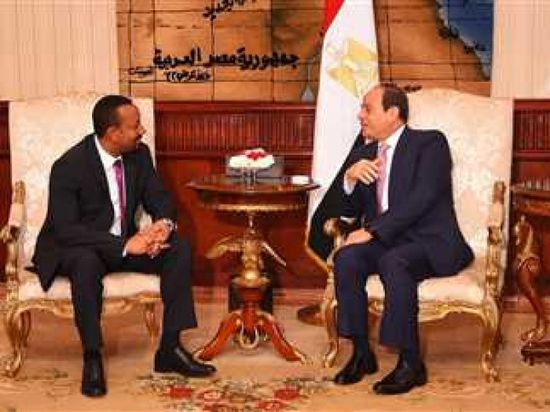 بدء لقاء الرئيس المصري ورئيس الوزراء الإثيوبي لبحث ملف سد النهضة