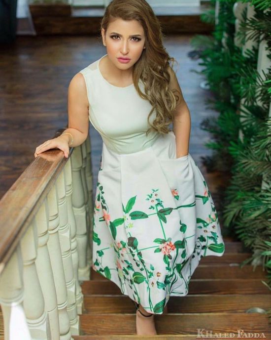 بعد غياب.. علياء عساف تخضع لجلسة تصوير جديدة