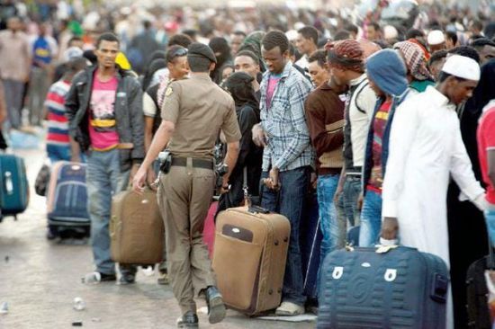 السعودية ترحّل مليون وافد أجنبي مخالف خلال عامين