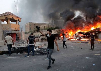 مقتل 11 متظاهرًا حرقًا جراء إضرام النار في مقر منظمة بدر الشيعية