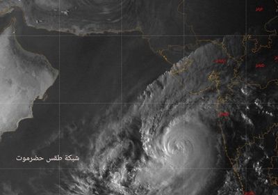 جهات الطقس: تطور الحالة المدارية ببحر العرب لإعصار من الدرجة الثانية