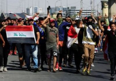 63 قتيلا و 2592 جريحا خلال  يومين من التظاهرات في العراق