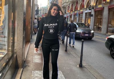 بالصور.. ياسمين صبري تتجول في شوارع إيطاليا