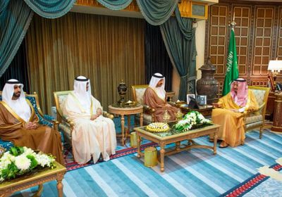 خادم الحرمين الشريفين يستقبل وزير الخارجية والتعاون الدولي الإماراتي