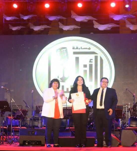 بعد تكريمها.. مي فاروق توجه الشكر لوزيرة الثقافة المصرية 