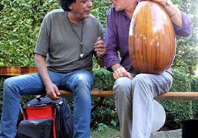 الألماني رومان بونكا يشارك محمد منير في بروفات مهرجان الموسيقى العربية