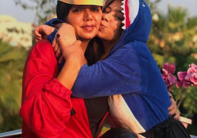 رانيا يوسف تحتفل بالهالوين بصحبة ابنتها (صور)