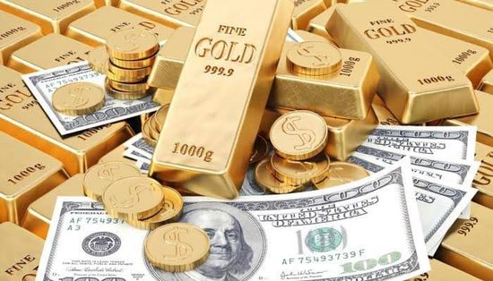 انخفاض الذهب بفعل ارتفاع الدولار ليسجل هذا الرقم