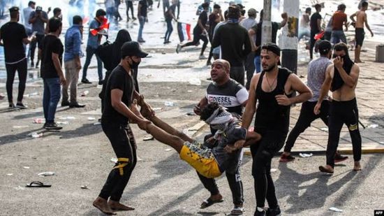 مقتل 3 متظاهرين فى إطلاق نار بالعراق